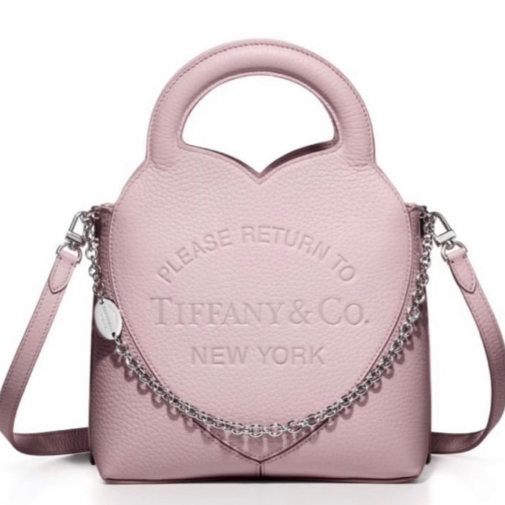 Tiffany and Co blush crossbody mini